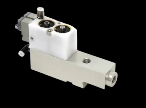 Zaxis leak tester valve manifold