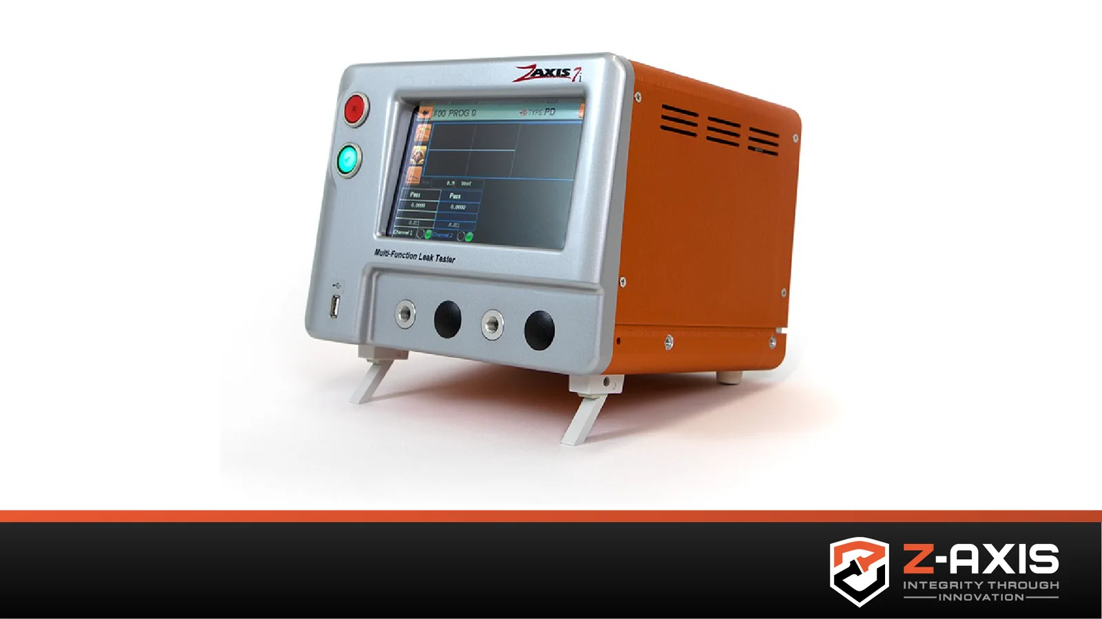 Zaxis 7i Large Display Leak Tester, modular, multi-function leak tester