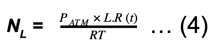 ideal gas law its effects on leak testing