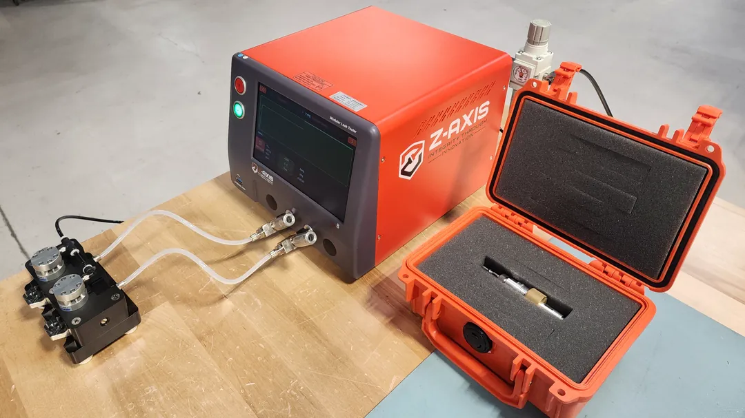 Zaxis production test equipment supporting this application