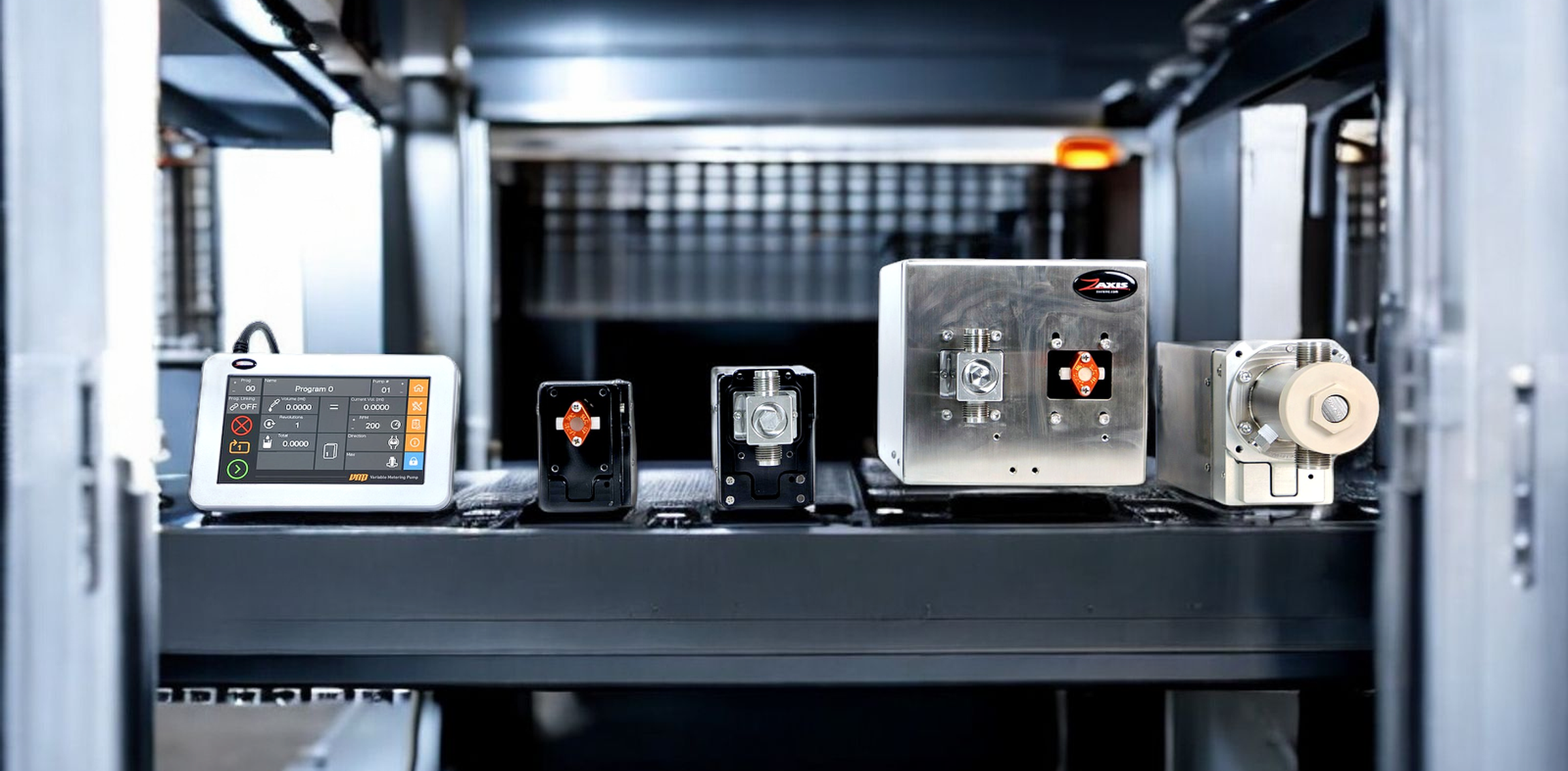 Zaxis eVmP positive displacement metering pump family