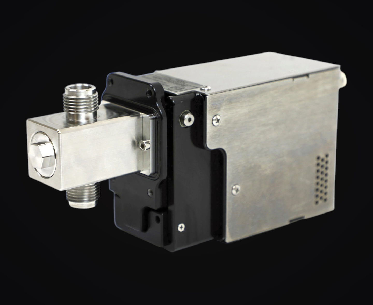 V-Series milliliter metering pump head and stepper drive