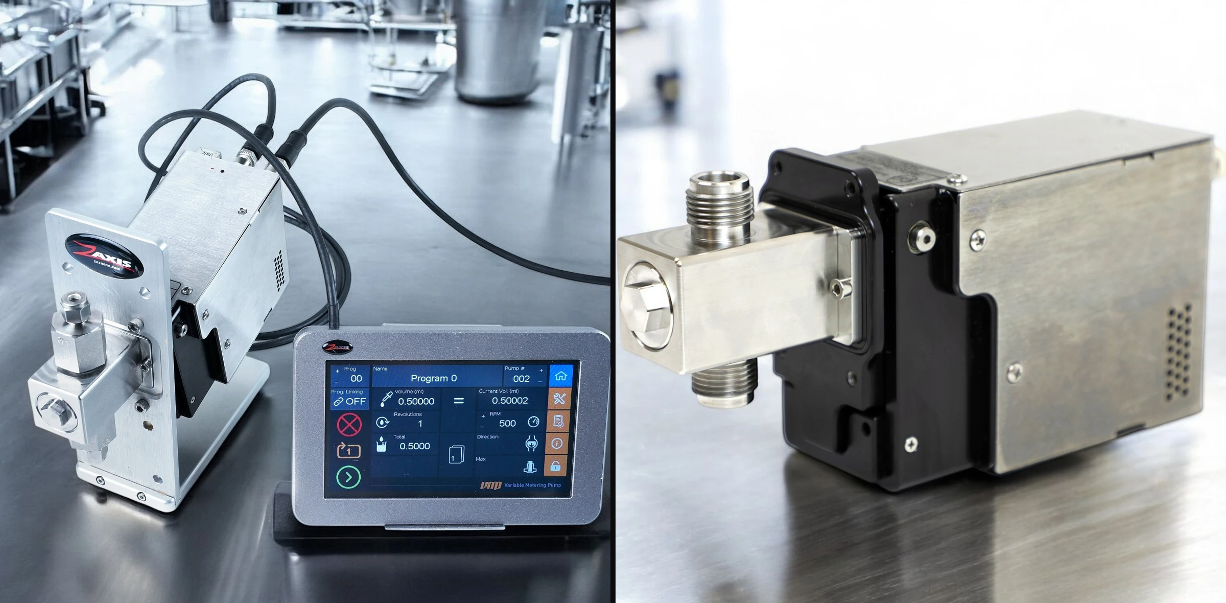 eVmP V-Series pump configuration