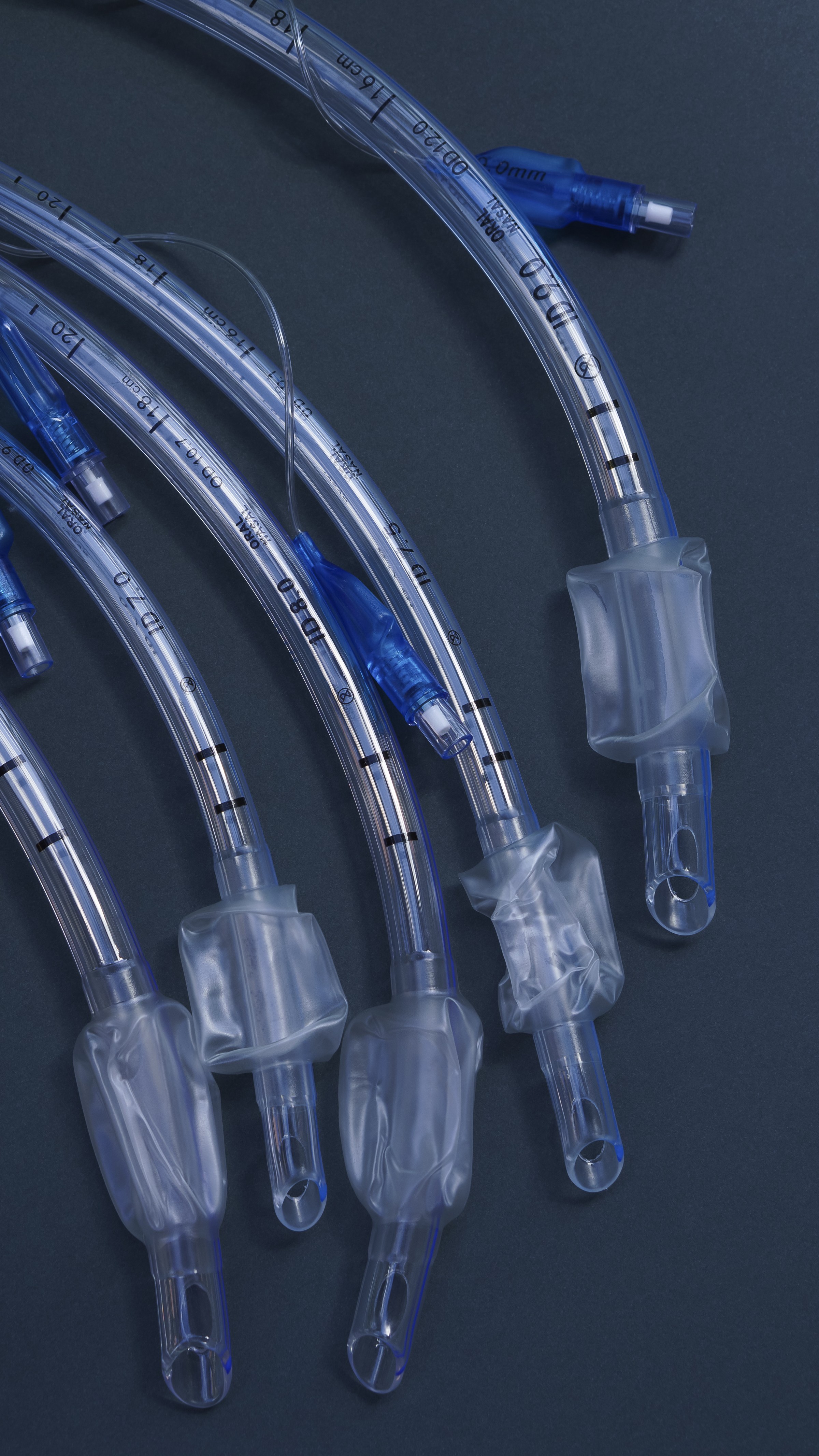 Medical tubing and catheter components for leak testing
