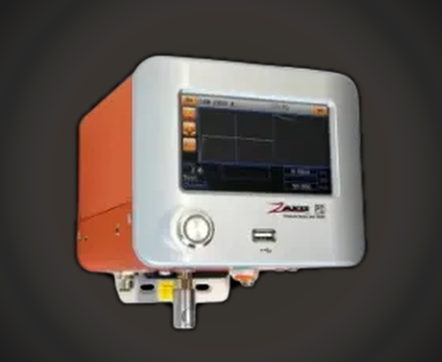 Front view of the Zaxis PD air leak tester